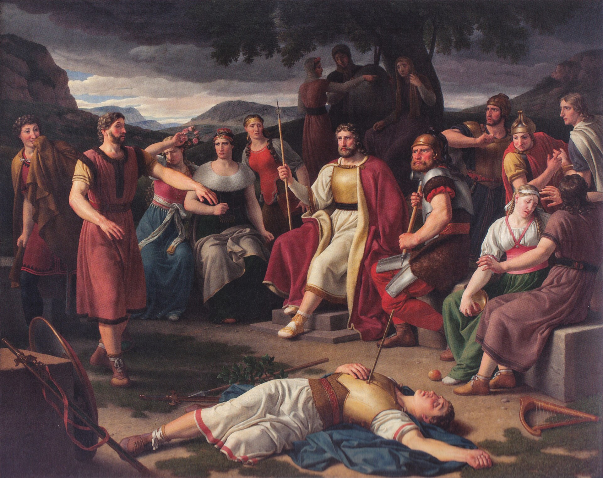 エカースベア『バルドルの死』1817